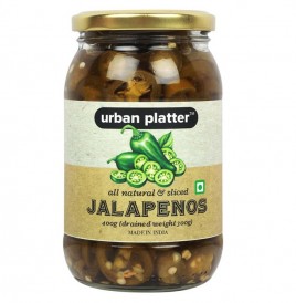 Urban Platter Jalapenos   Glass Jar  400 grams
